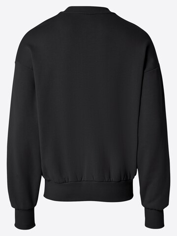 6pm Sweatshirt 'BELUGA BLACK' in Black