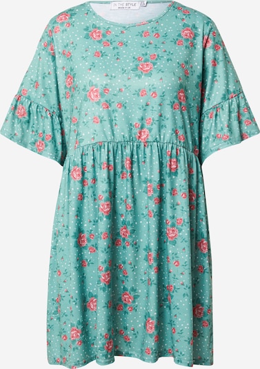 In The Style Dress 'JAC JOSSA' in Turquoise / Jade / Pink / Rose / White, Item view
