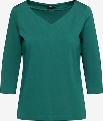 T-shirt Quiosque en vert : devant