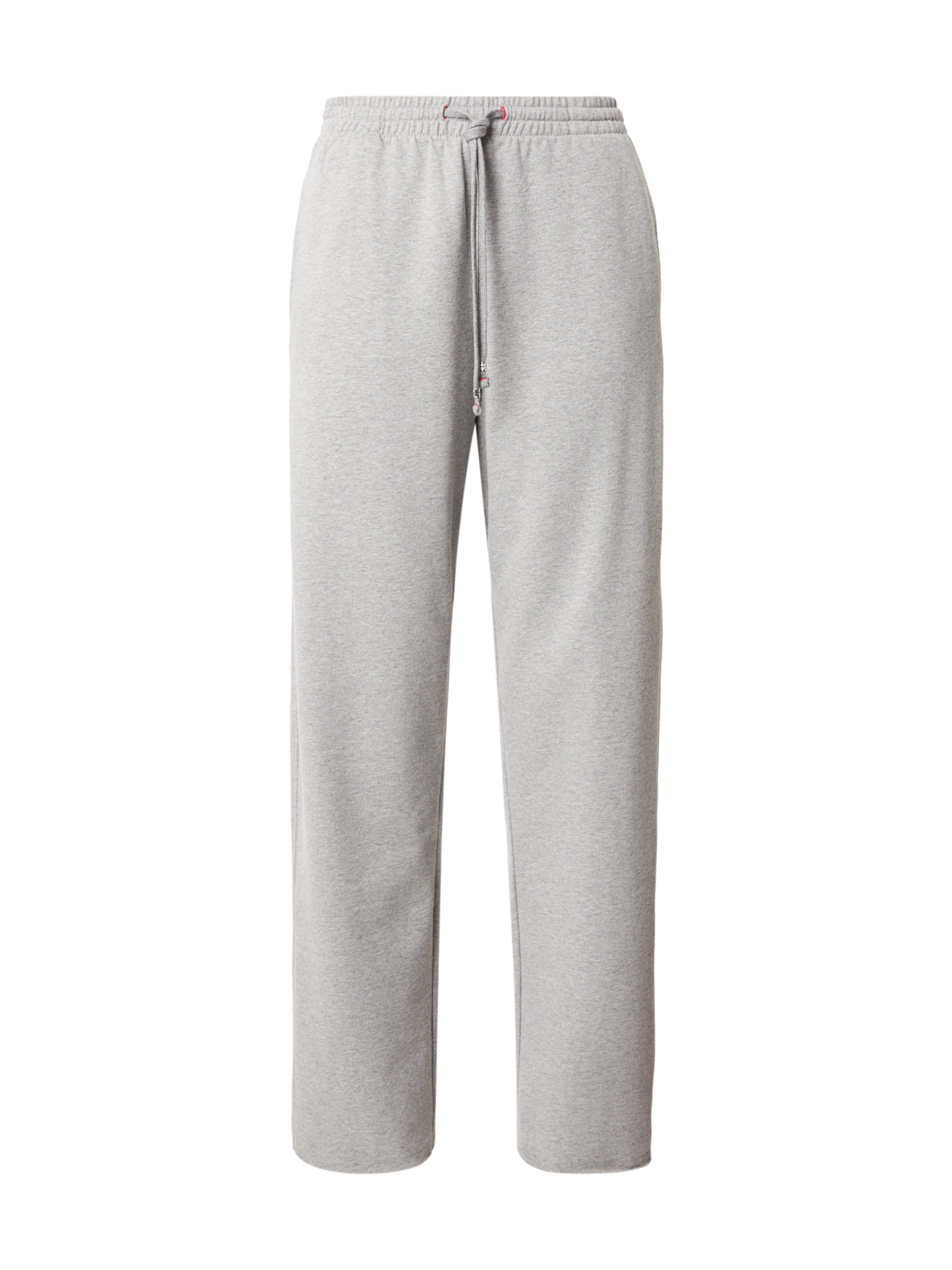 Loosefit Pantalon 'INDRA-D-CORE' DIESEL en gris : devant