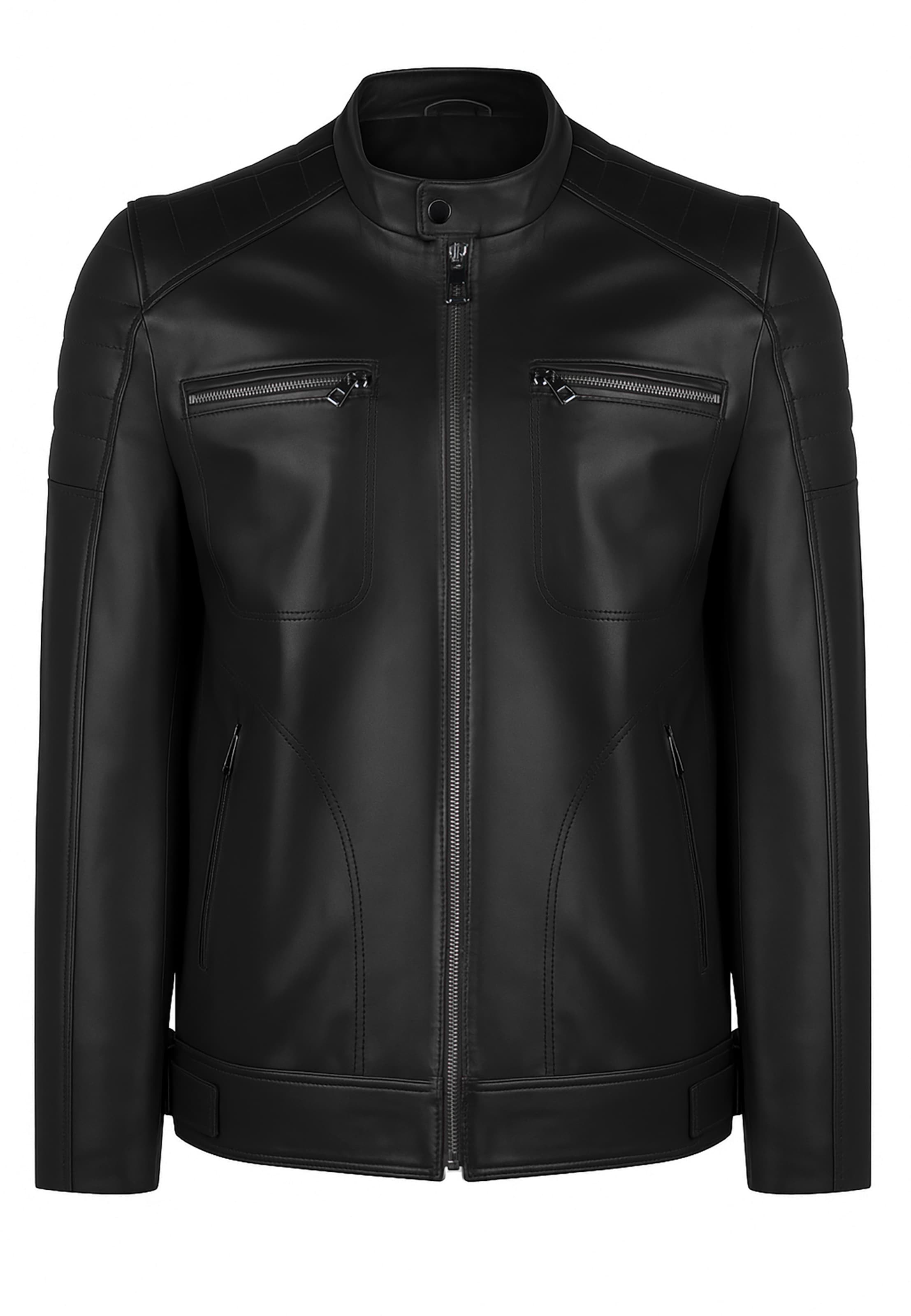 Felix Hardy - Chaqueta de entretiempo en negro: frente