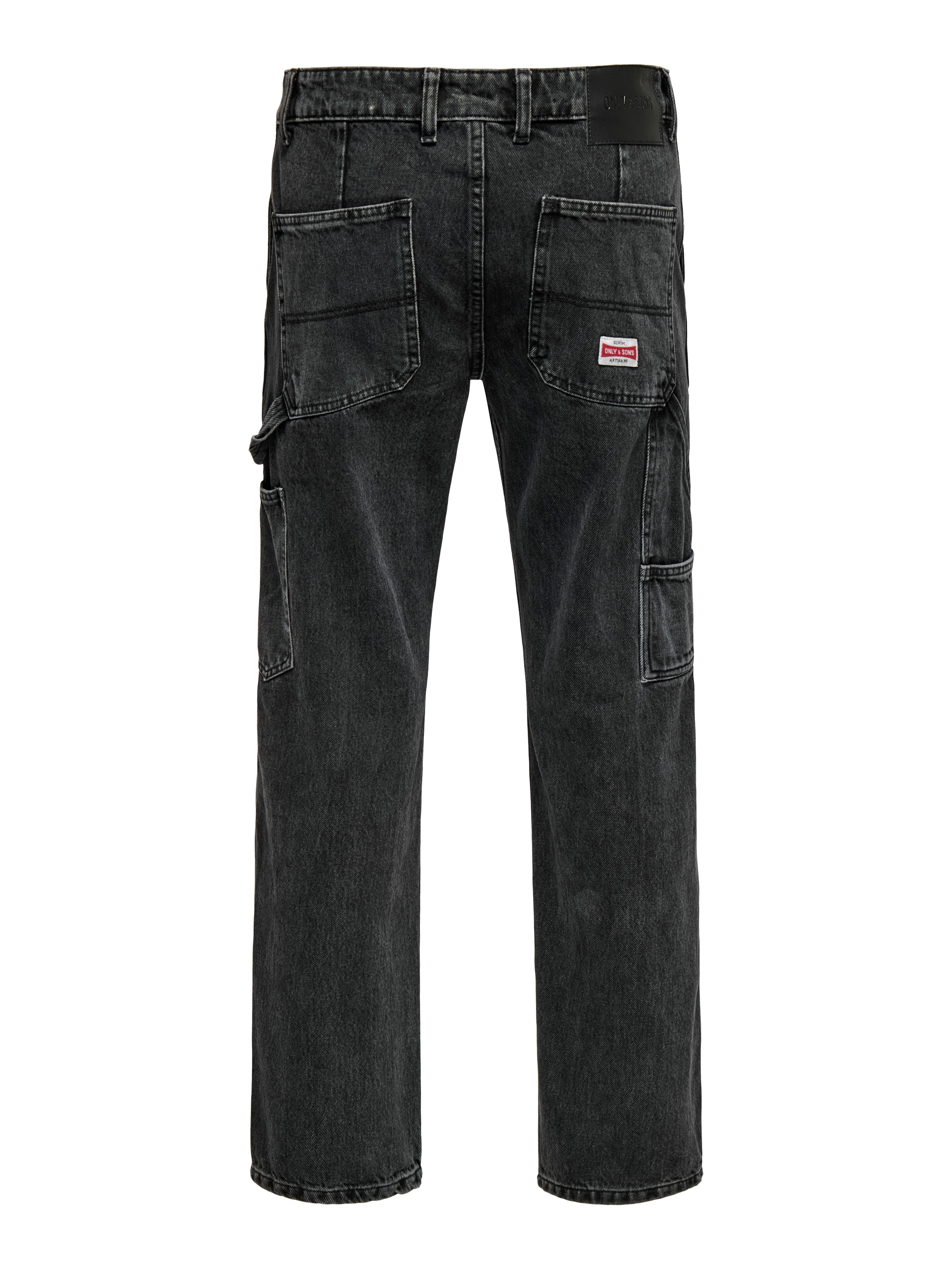 Only & Sons tavaline Teksapüksid 'ONSEdge', värv must