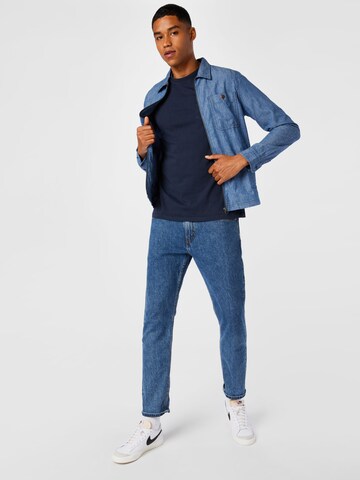 Superdry Tapered Póló - kék