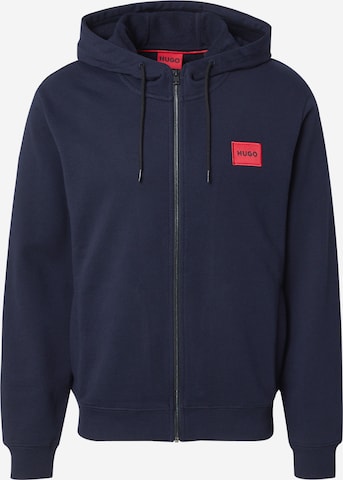 Veste de survêtement 'Daple212' HUGO en bleu : devant