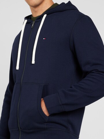 TOMMY HILFIGER Sweat jacket 'Essential' in Blue