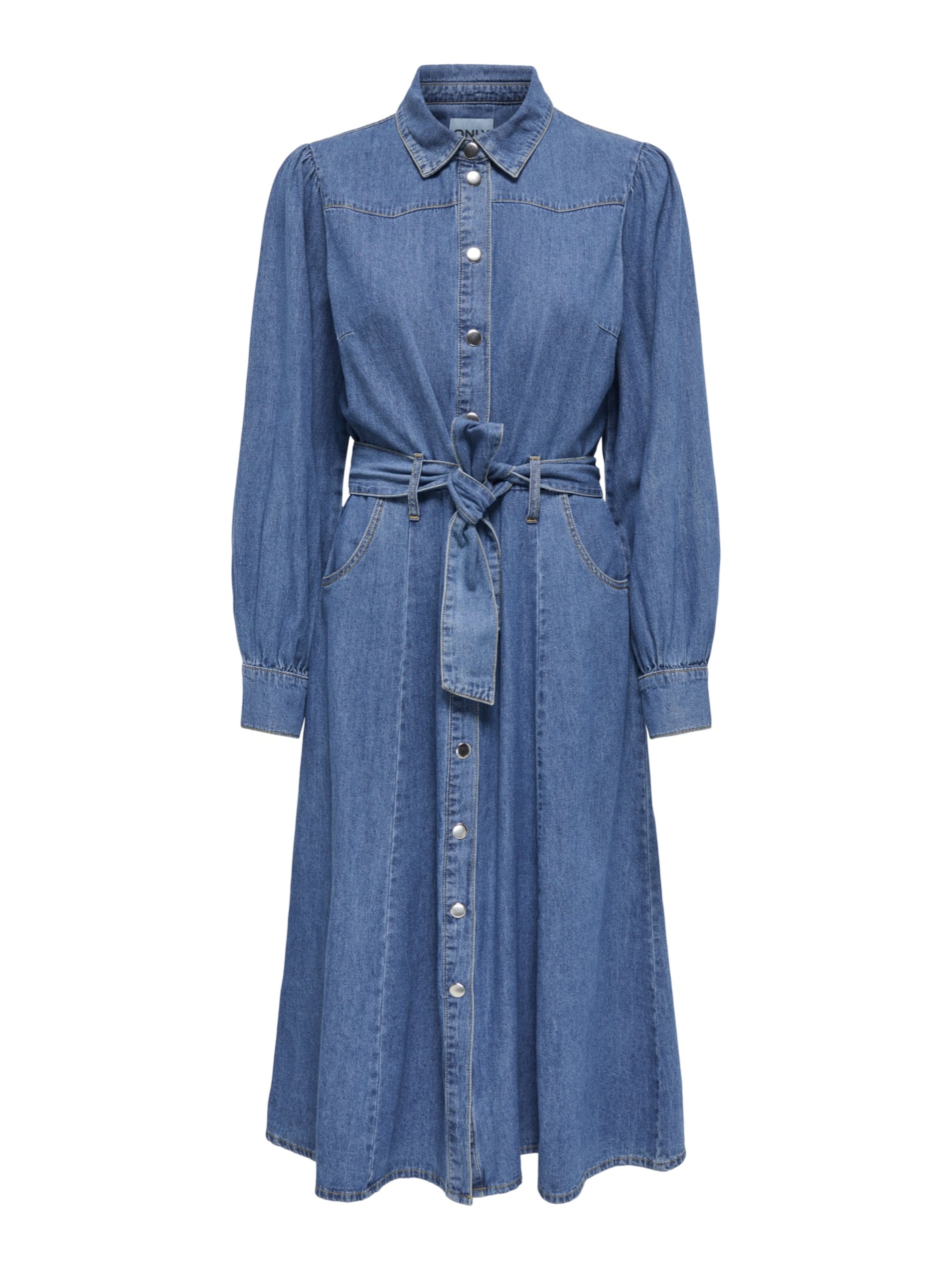 ONLY Shirt dress 'ONLCARO' in 34 in Blue denim, Item view