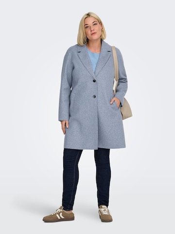ONLY Carmakoma Between-seasons coat 'CARNew Carrie' in Blue: front