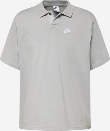 Nike Sportswear Shirt in Grijs: voorkant