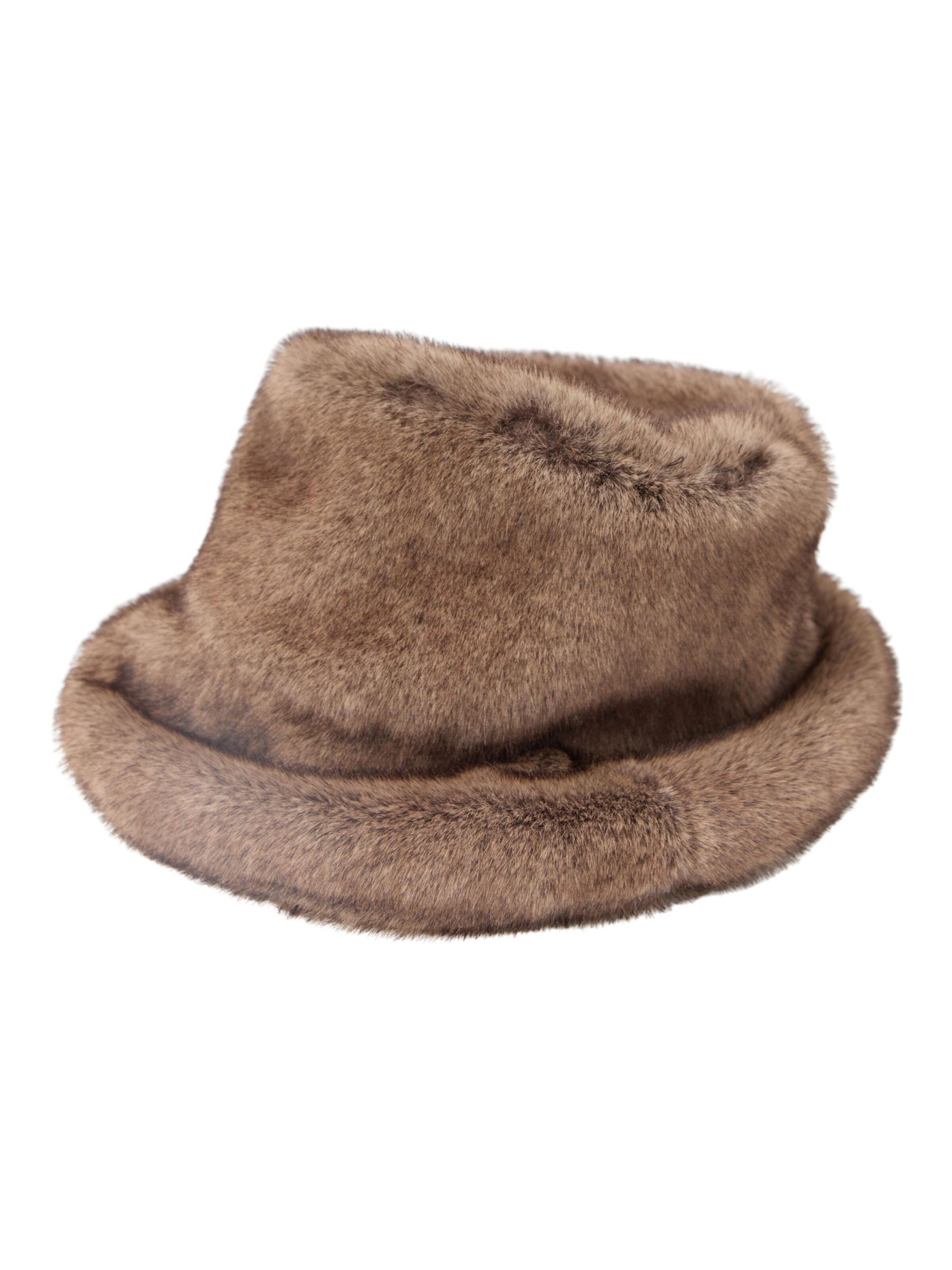 OBJECT Chapeaux en marron, Vue avec produit