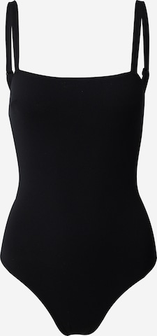 ETAM Bralette Swimsuit in Black: front