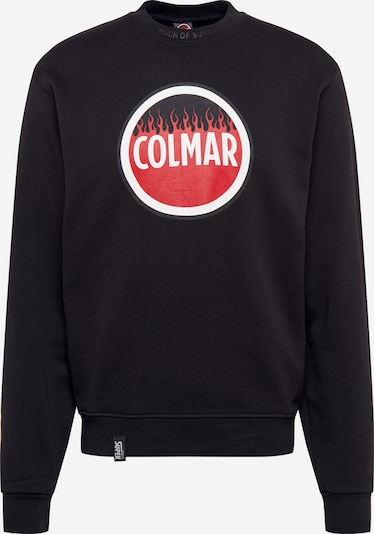 Bluză de molton Colmar pe roșu / negru / alb, Vizualizare produs