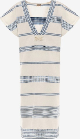 Ikigai the City - Vestido de verano en azul: frente