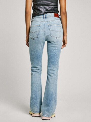 Pepe Jeans Flared Jeans 'Dion' in Blauw