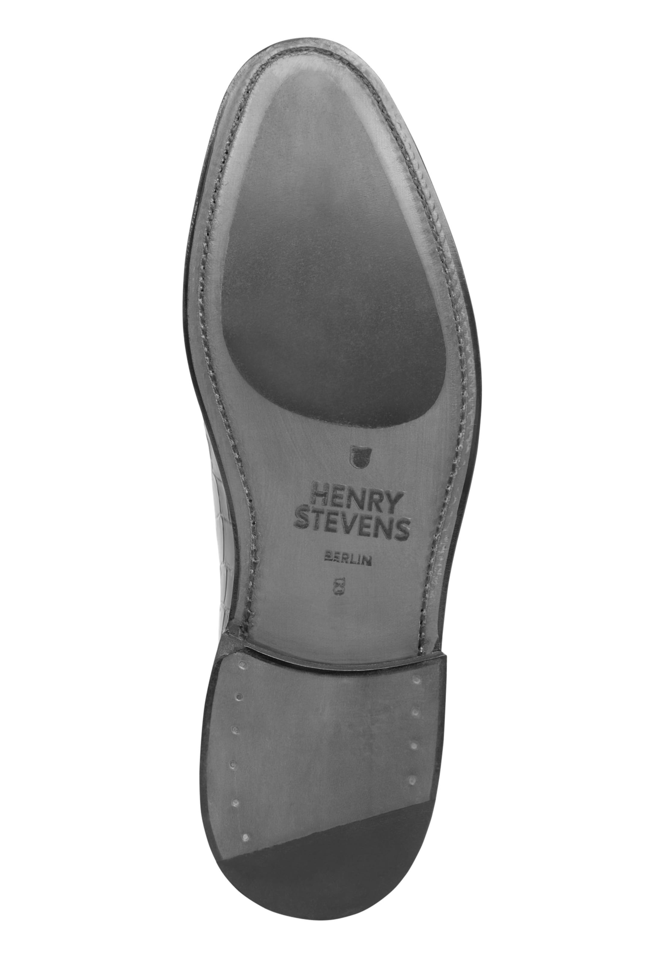 Henry Stevens Slipper ' Marshall ' in Schwarz