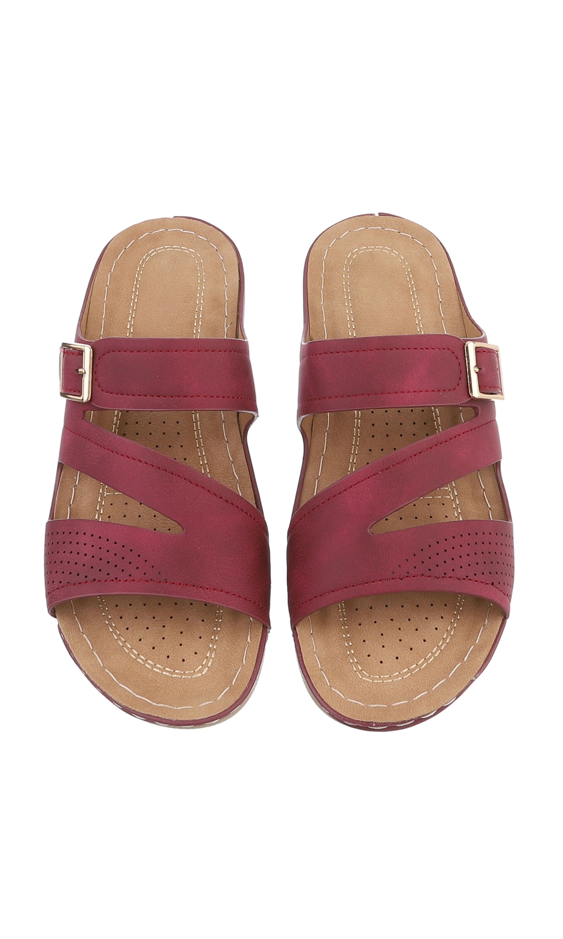 Ital-Design Mules in Red