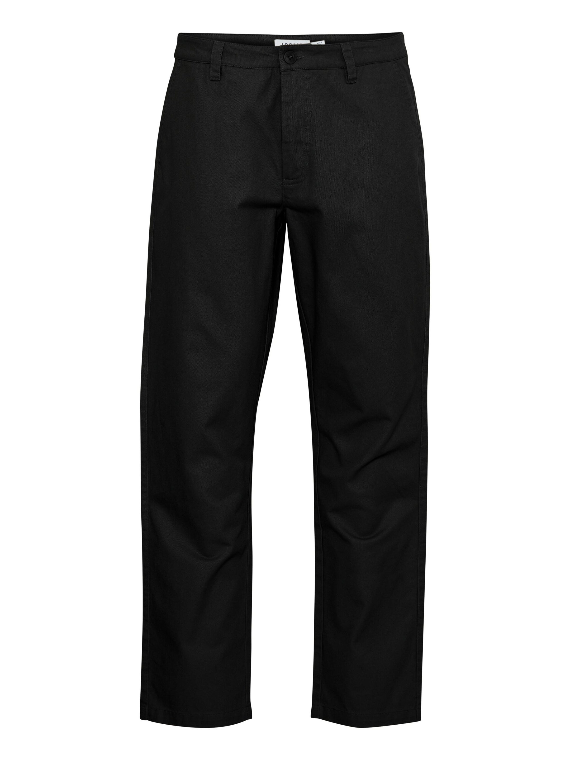 !Solid Loosefit Hose 'Matt Liam' in Schwarz: Vorderseite