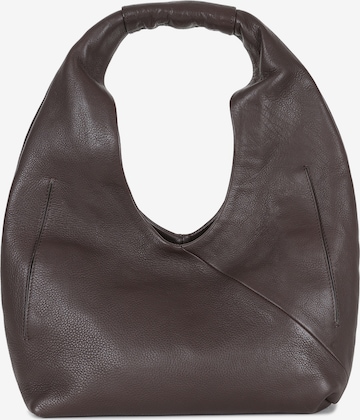 BRONX Shoulder Bag in Brown: front