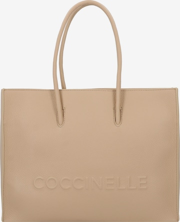 Coccinelle Shopper in Beige: predná strana