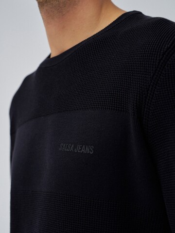 Salsa Jeans Pullover in Schwarz