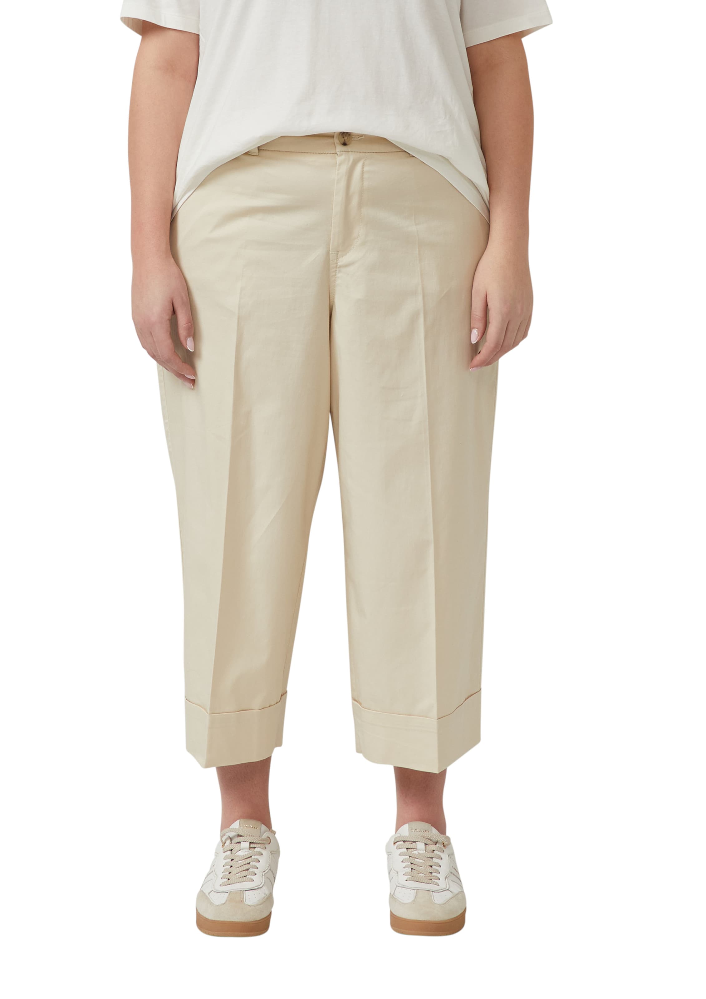 Wide Leg Pantalon s.Oliver en beige