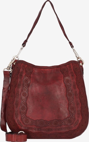 Campomaggi Shoulder Bag in Red: front