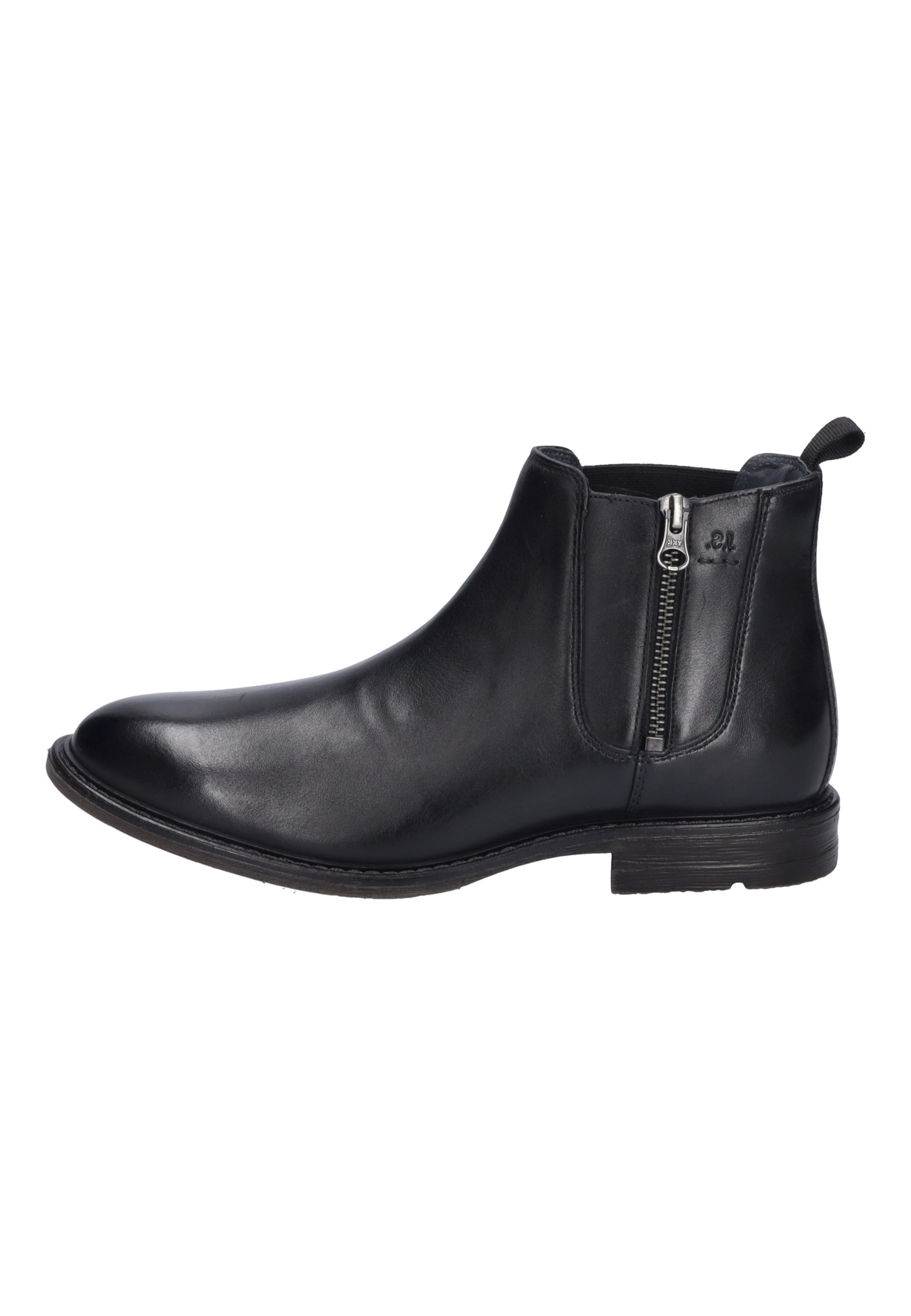JOSEF SEIBEL Stiefelette 'Earl' in Schwarz: Vorderseite