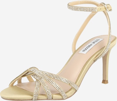 36 dydžio Basutės su dirželiais iš STEVE MADDEN, spalva – Auksas, Prekių apžvalga