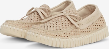 ILSE JACOBSEN Veterschoen 'TULIP3074' in Beige: voorkant