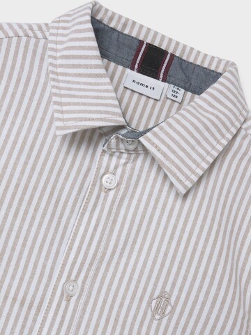 Regular fit Camicia 'NEWSA' di NAME IT in beige