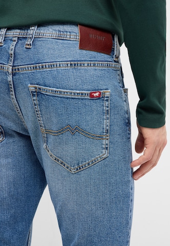 MUSTANG Slimfit Jeans in Blau