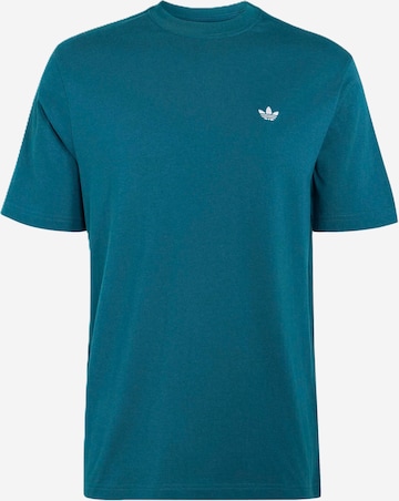 ADIDAS ORIGINALS T-Shirt 'Trefoil Essentials' in Blau: Vorderseite