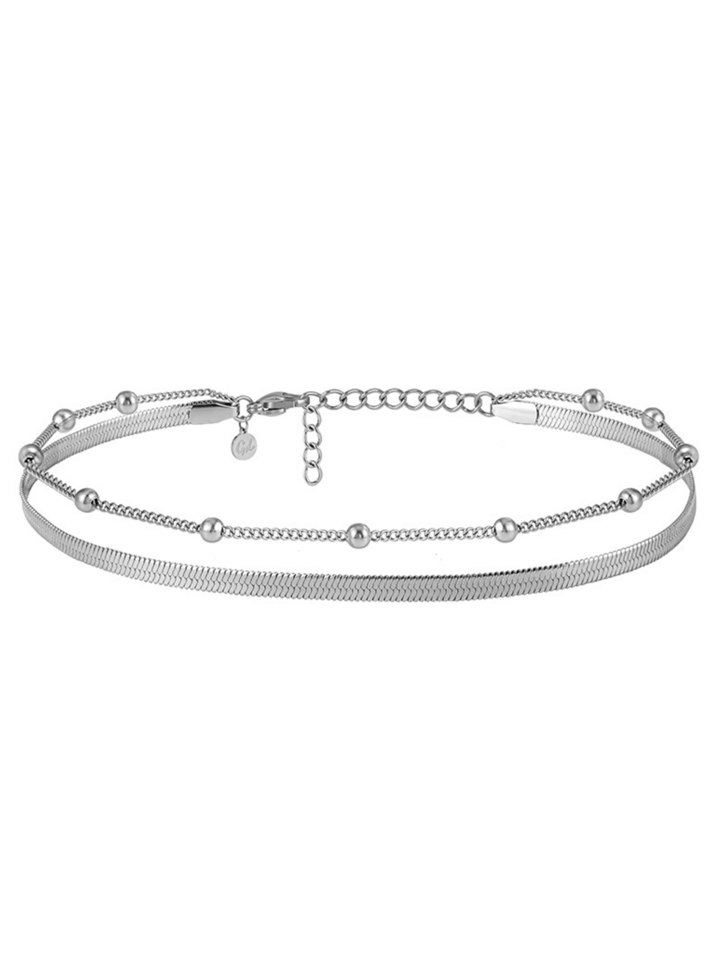 GOOD.designs Foot jewelry in Silver: front