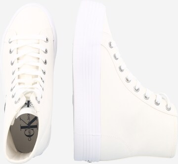 Calvin Klein Jeans High-Top Sneakers in White