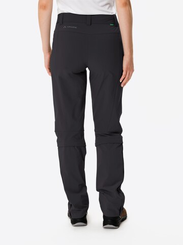 VAUDE Regular Outdoor trousers 'Farley' in Black