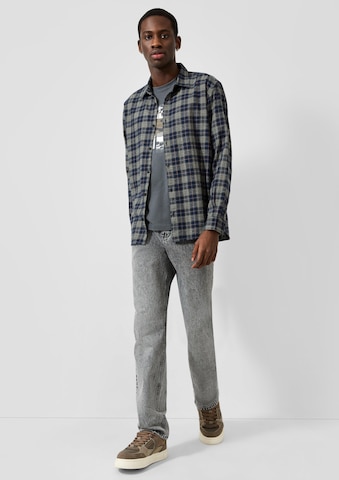 Coupe regular Chemise QS en bleu