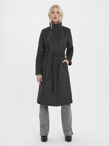 VERO MODA Between-seasons coat in Grey: front