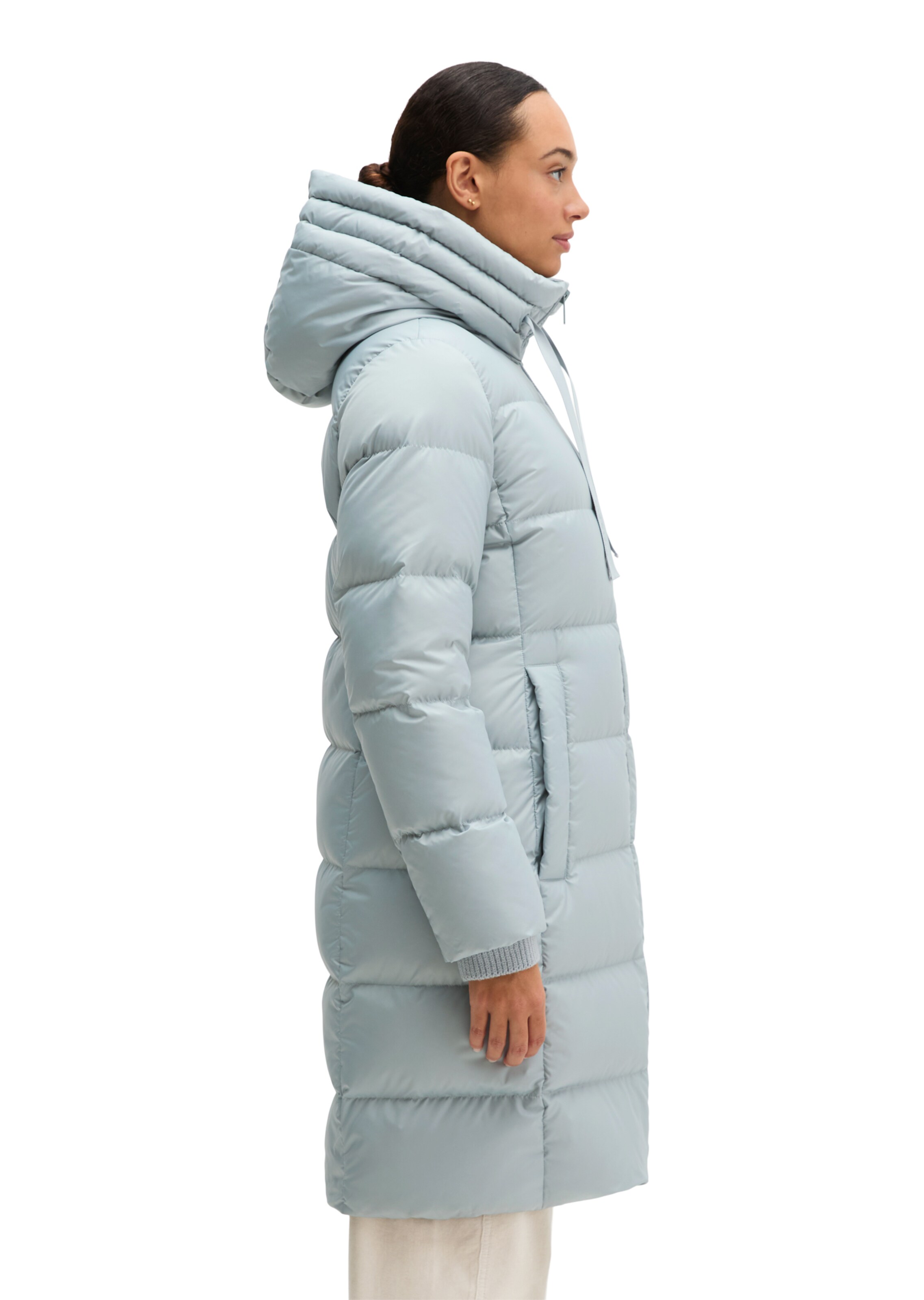 Manteau d’hiver Marc O'Polo en bleu : sur le côté