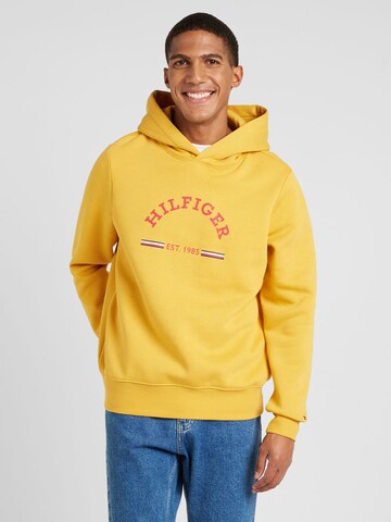 TOMMY HILFIGER Sweatshirt i gul: framsida