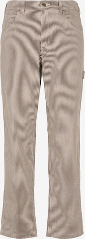 smėlio DICKIES Standartinis Darbinio stiliaus džinsai 'Garyville Hickory': priekis