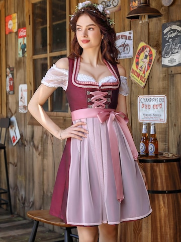 Yesfashion Dirndl‌ in Rot