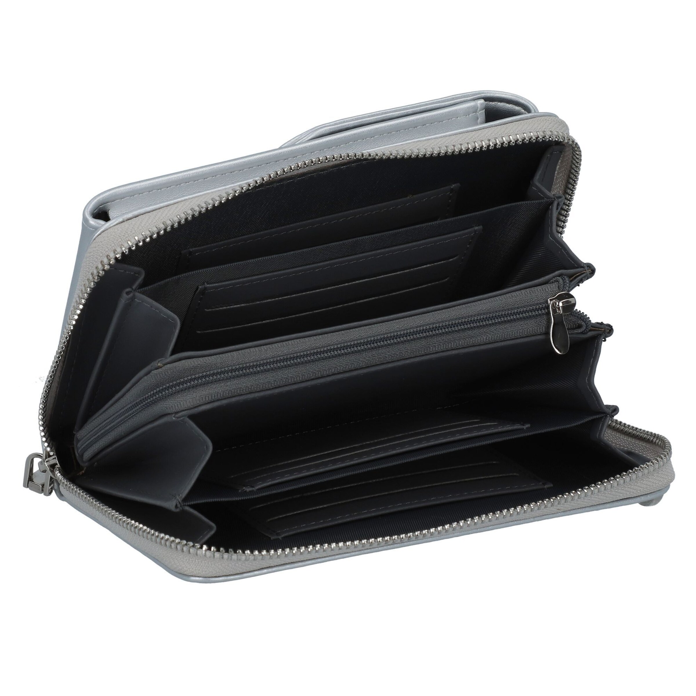 Seidenfelt Smartphonehülle 'Sanna' in Silber