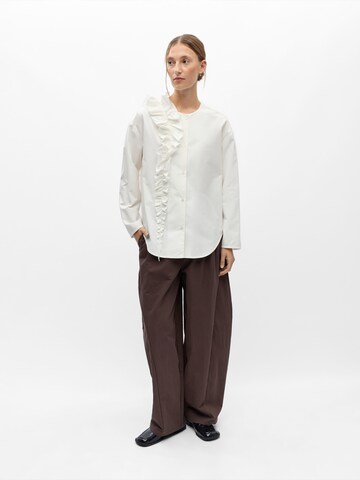 OBJECT - Blusa 'OBJMUNI' en blanco