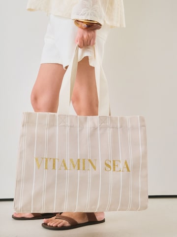Borsa da spiaggia di Next in beige