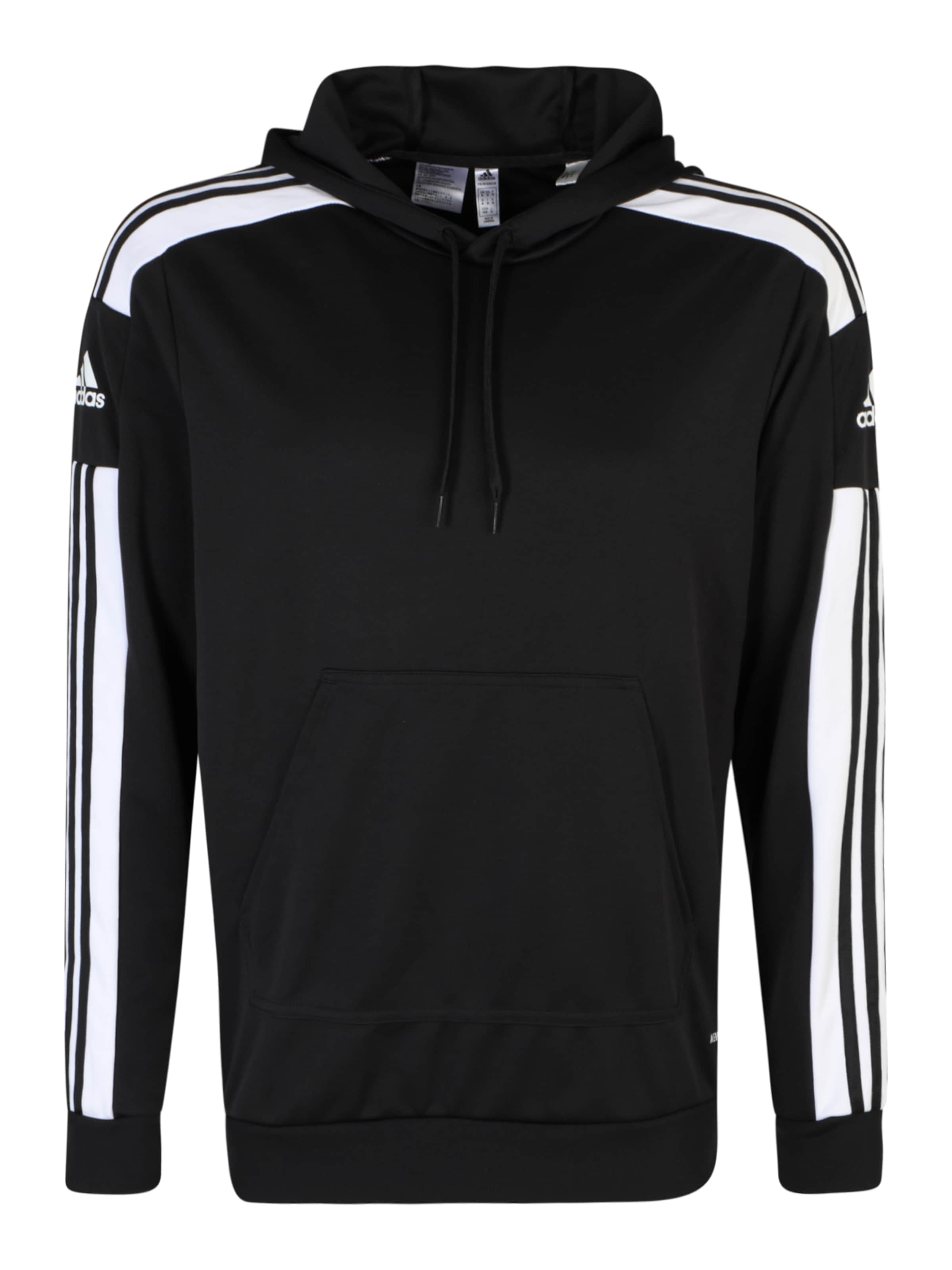ADIDAS PERFORMANCE Sport sweatshirt 'Squadra 21' i svart: framsida