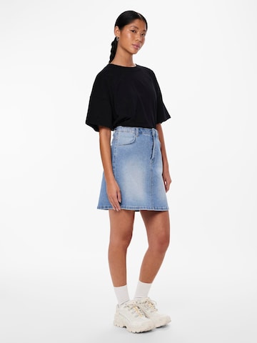 PIECES Skirt 'PEGGY' in Blue