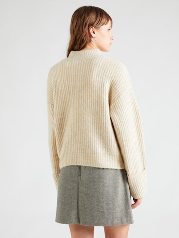 MSCH COPENHAGEN Sweater 'Chastine Peggy' in Beige