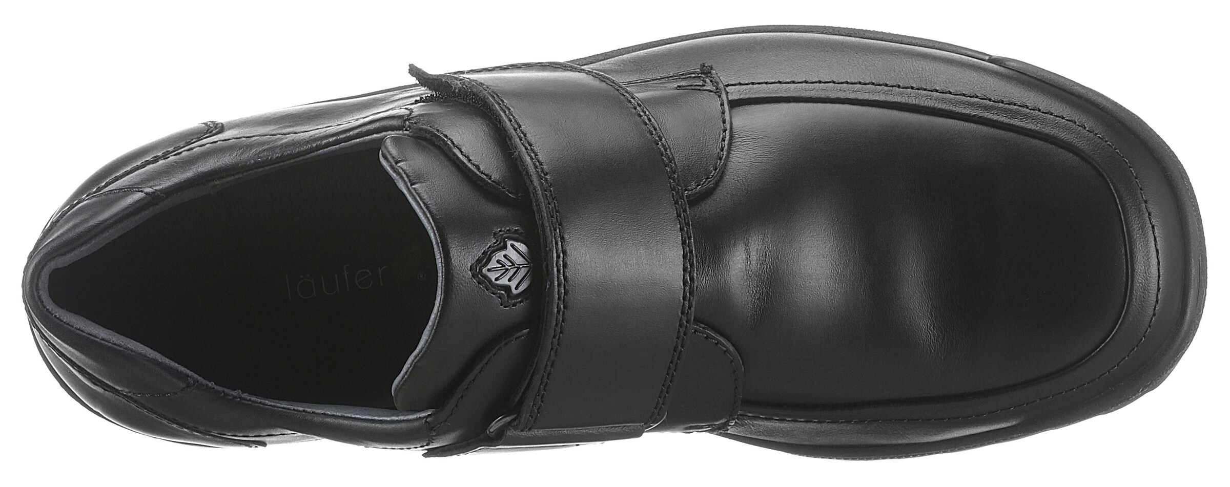 WALDLÄUFER Slipper in Schwarz