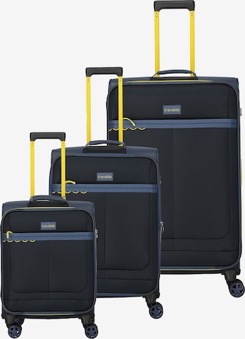 TRAVELITE Suitcase set 'Color Craze' in Blue: front