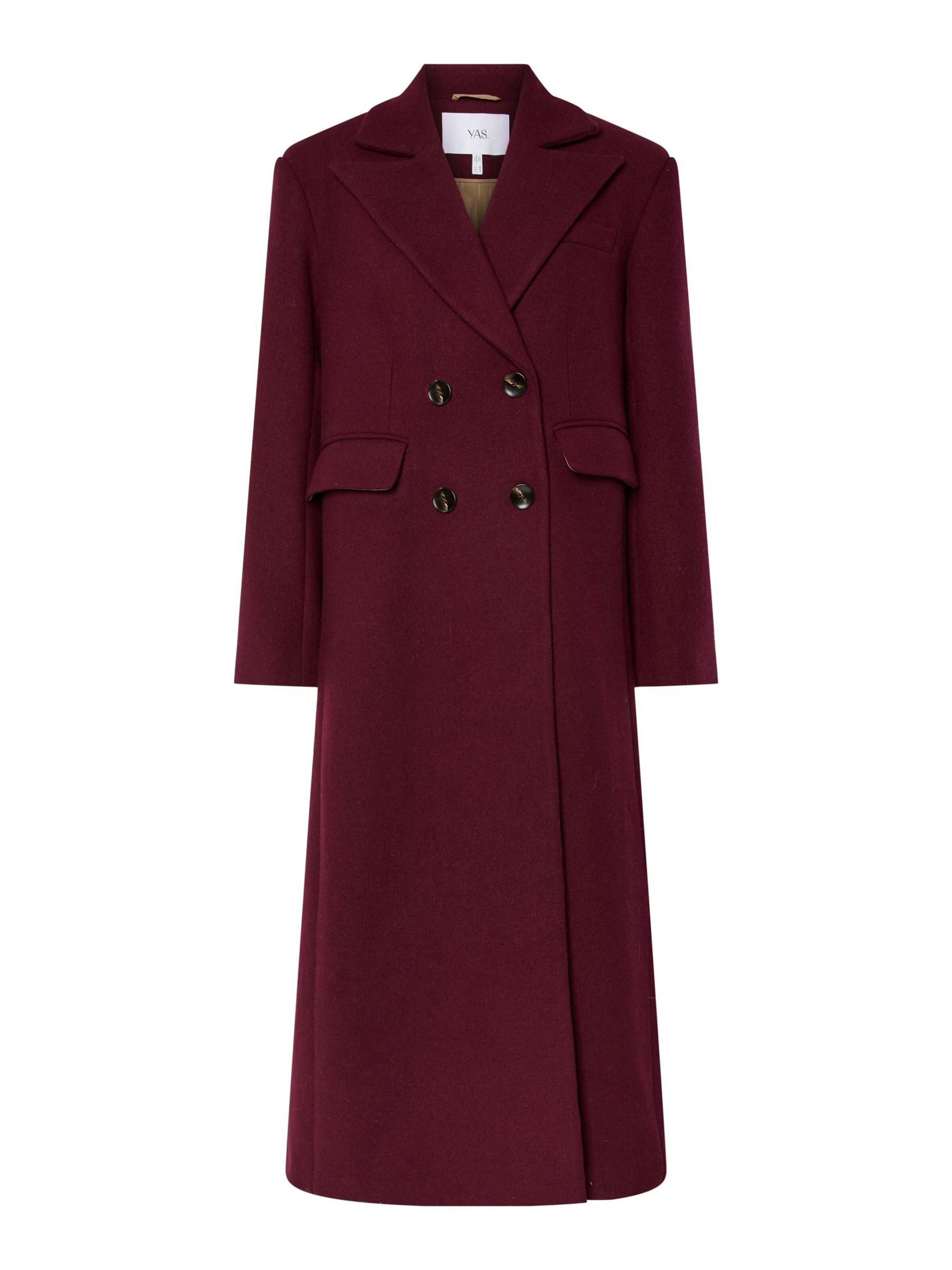 Cappotto di mezza stagione 'YASRoyla' di YAS in rosso: frontale