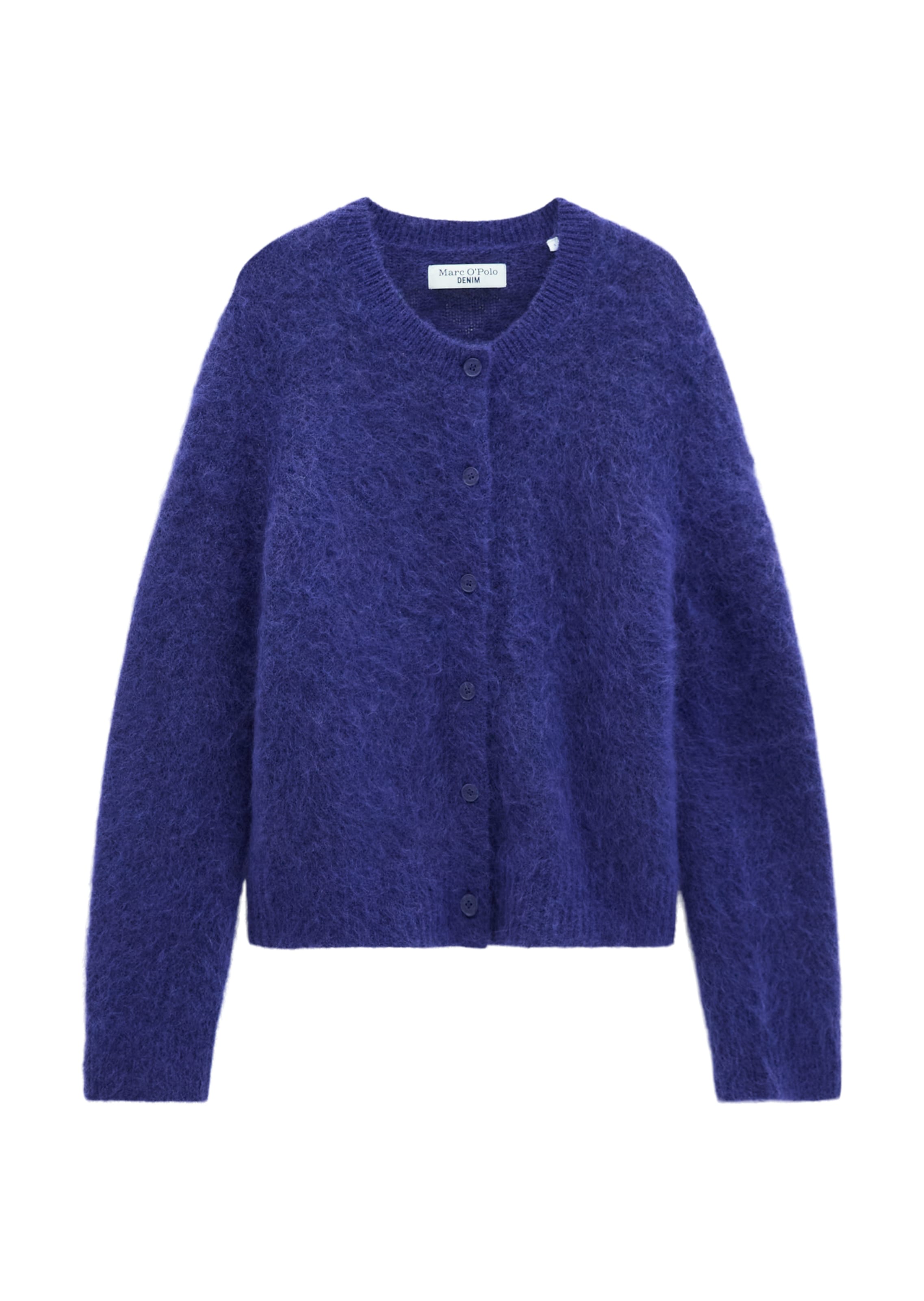 Marc O'Polo DENIM Strickjacke in Lila: Vorderseite